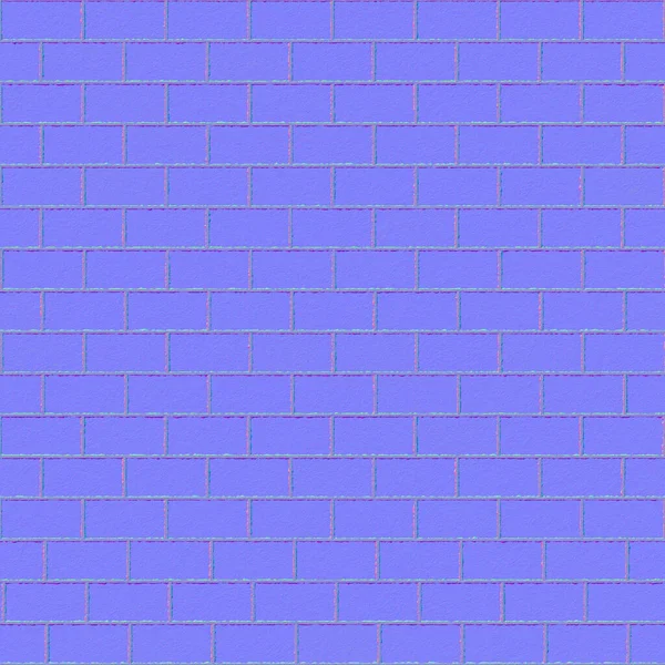 Normal Map Brick Wall Texture Normal Mapping — Zdjęcie stockowe