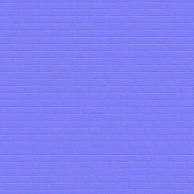 Normal map texture Bricks, texture mapping Normal