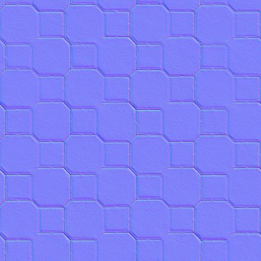 Normal map texture Bricks, texture mapping Normal