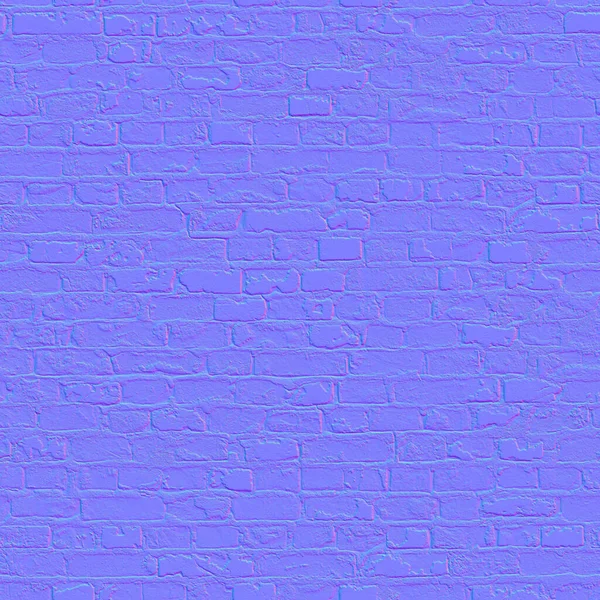 Normal Map Texture Bricks Texture Mapping Normal — ストック写真