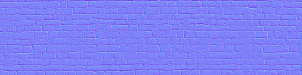 Normal map texture Bricks, texture mapping Normal