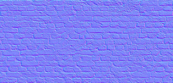 Normal Map Texture Bricks Texture Mapping Normal — Zdjęcie stockowe