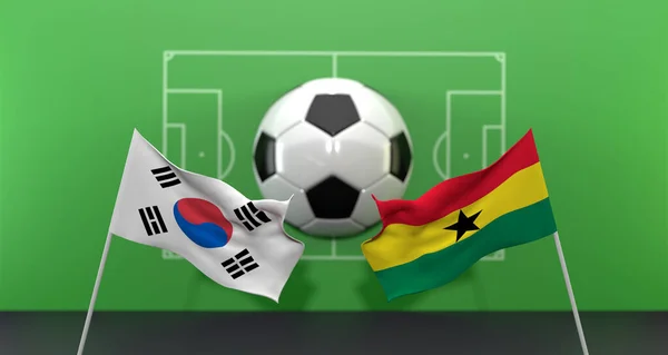 South Korea Ghana Soccer Match Fifa World Cup Qatar 2022 — Photo