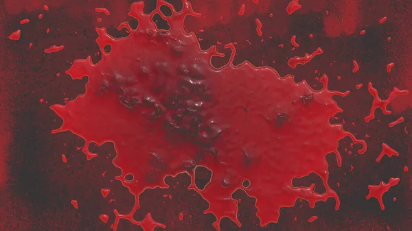 Реалистичная Кровь Черном Фоне — стоковое фото