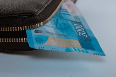 Rus parası, Rus Rublesi, Ruble banknotu. Duvar kağıdı işi ve finans