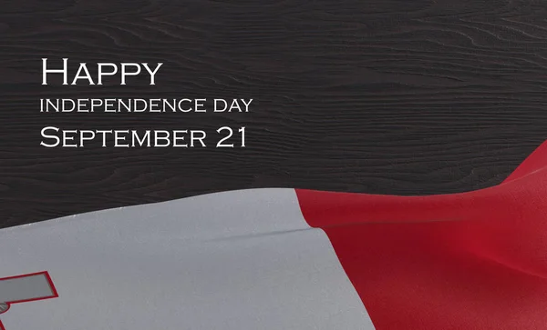 Happy Malta Independence Day People Republic Malta September Foundation Day — Fotografia de Stock