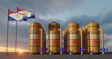 Saba gaz rezervi, Saba Gas depolama deposu, Saba bayrağı taşıyan doğal gaz deposu Saba, doğalgaz yaptırımı, 3D çalışma ve 3D görüntü