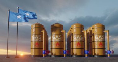 Somali doğalgaz rezervi, Somali doğalgaz deposu, Somali bayraklı Somali doğal gaz deposu, doğalgaz yaptırımı, 3D iş ve 3D görüntü