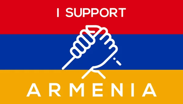 Support Armenia Stop War Armenia — 图库照片