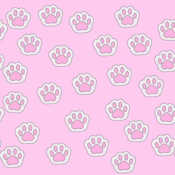 Pembeli kusursuz kedi pençesi deseni