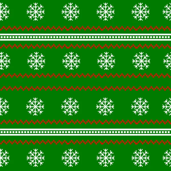 Patrón Navidad Verde Vector — Archivo Imágenes Vectoriales