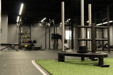 Antrenman pisti çapraz atletizm sporu, spor giyim sporu için güçlü güçten, sian kulübü.,