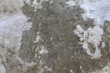 Büyük taştan bir uçurum. Gri ve beyaz renklerde büyük bir kaya. Doğal doku, organik soyut arkaplan. Tasarımlarınıza kolayca derinlik ve organik doku ekleyin.