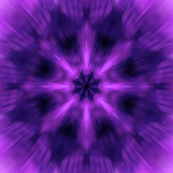 Abstract Purple Navy Blue Geometric Symmetric Background Ornament — Stok fotoğraf