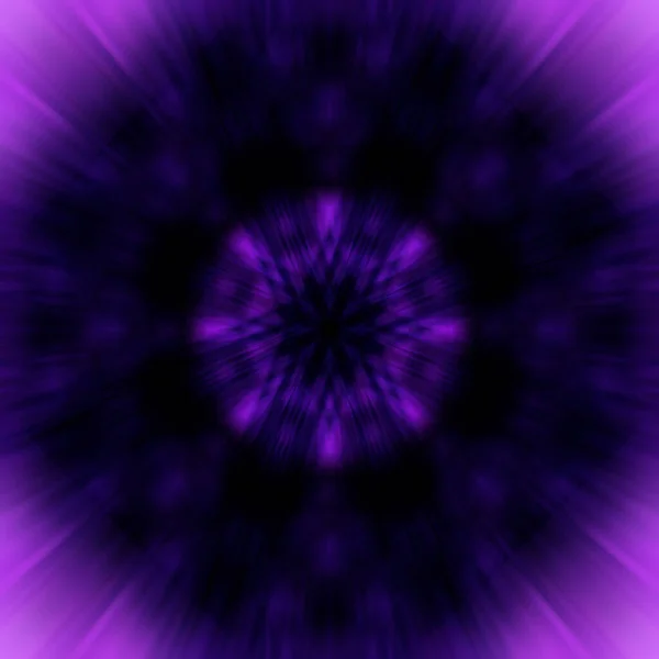 Abstract Purple Black Navy Blue Geometric Symmetric Background Ornament — Fotografia de Stock
