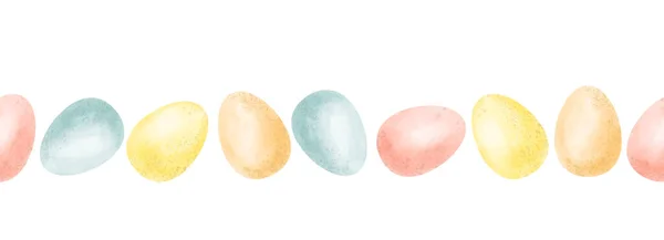 Huevo sin costura Frontera — Foto de Stock