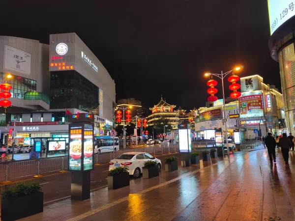 Rue Marche Centre Ville Asiatique Chinois Culture — Photo