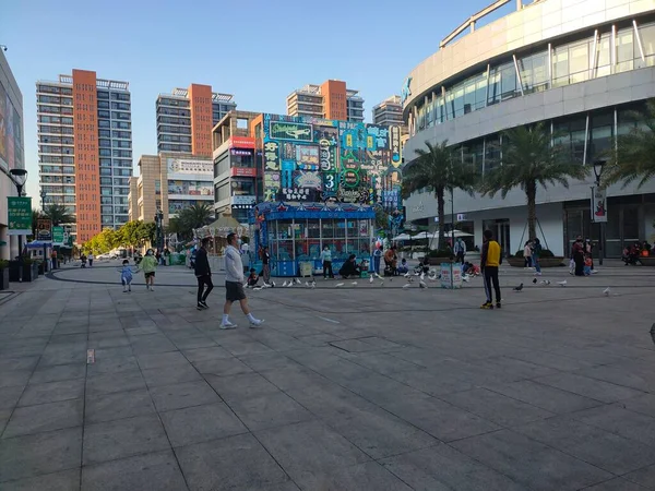 Plaza Comercial Centro Comercial Área Abierta —  Fotos de Stock