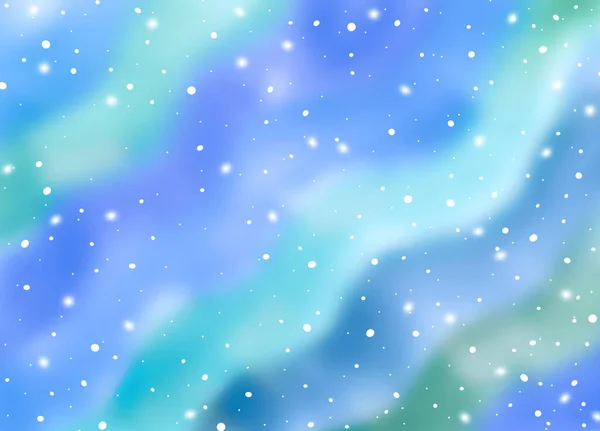 Kış Karlı Suluboya bulanık arkaplan renkleri. Çapraz dalga — Stok fotoğraf