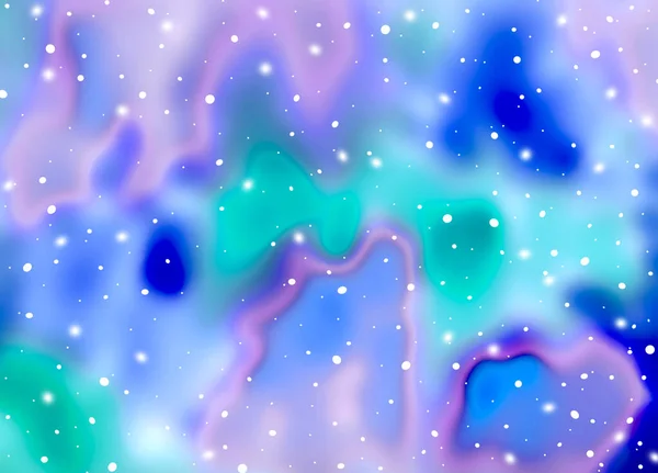 Aquarela Inverno nevado cores desfocadas Fundo. Salpicos coloridos multicoloridos — Fotografia de Stock