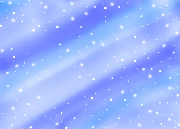 Akvarell vinter snöig suddig bakgrund. Lutande färger — Stockfoto