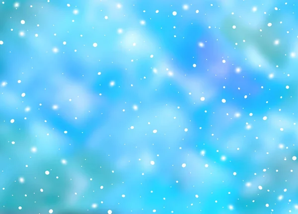 Winter Snowy akwarela rozmazane kolory tła — Zdjęcie stockowe