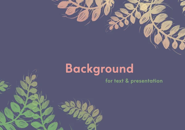 Watercolor background for text — Foto de Stock