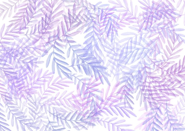 Multicolor Backdrop with leaves. Violet and blue colors — Φωτογραφία Αρχείου