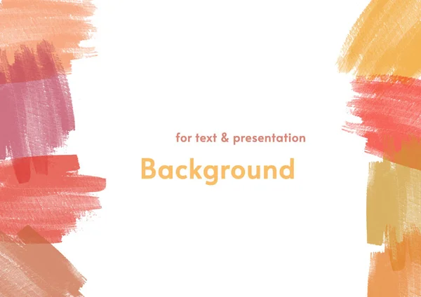Aquarell abstrakten Hintergrund. Orange, braun, rot und rosa Hintergrund — Stockfoto