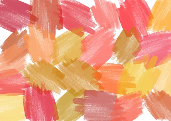 Watercolor abstract Background. Yellow, orange, brown, red and pink Backdrop — Stock Photo, Image