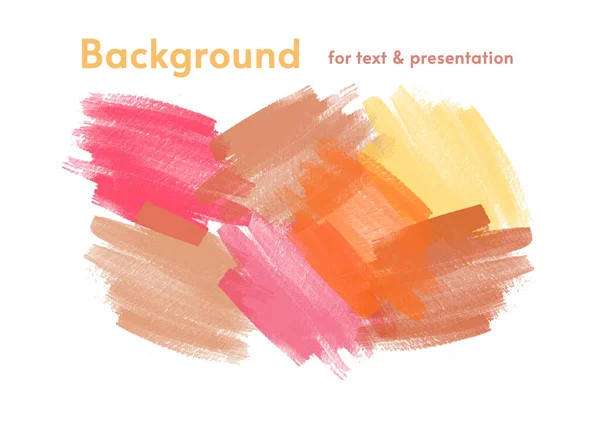 Акварель абстрактный фон. Желтый, оранжевый, коричневый, красный и розовый фон — стоковое фото