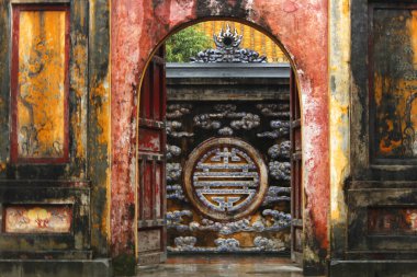 Hue, Vietnam 'daki başkentteki binalardan biri.