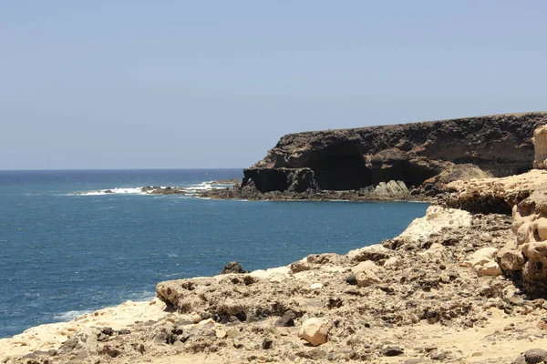 Puerto Pena Kanarieöarna Fuerteventura Spanien — Stockfoto