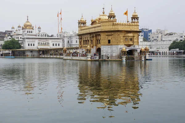 Harmandir Sahib Nebo Zlatý Chrám Amritsar Indie — Stock fotografie