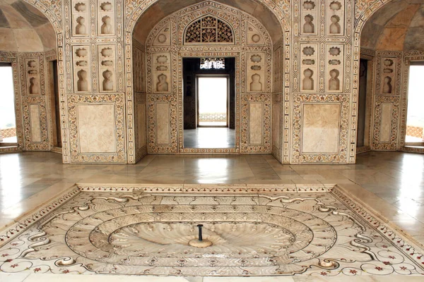 Σις Μαχάλ Στο Κόκκινο Οχυρό Agra Ινδία — Φωτογραφία Αρχείου