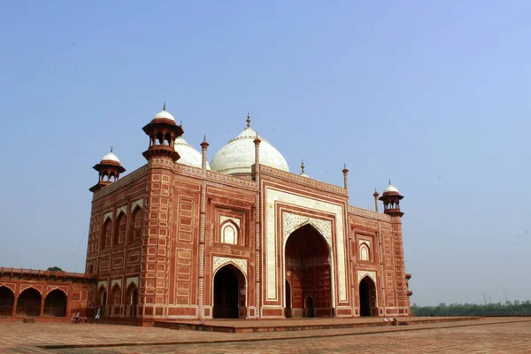 Τέι Μαχάλ Τζαμί Agra Ινδία — Φωτογραφία Αρχείου