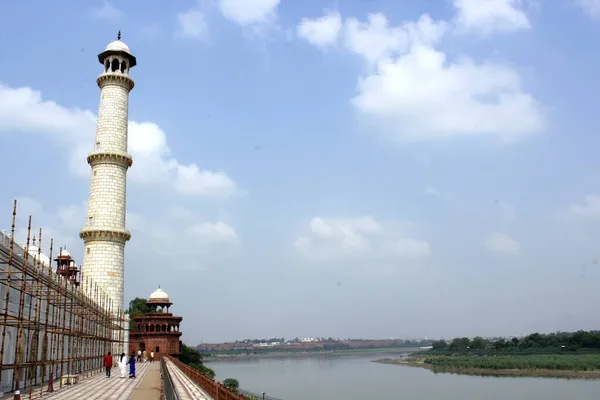 Mešita Taj Mahal Agra Indie — Stock fotografie
