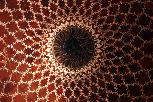 タージ マハル モスクのドーム インドのアグラ — ストック写真