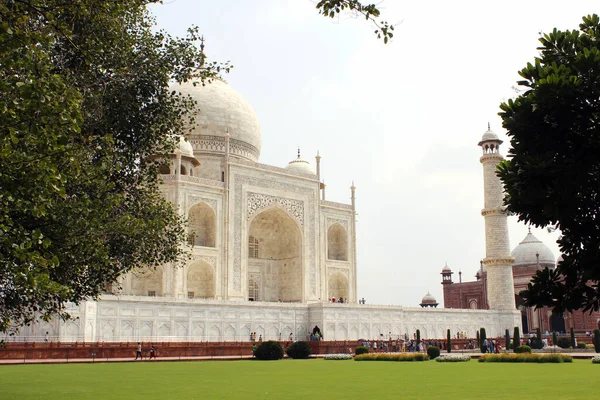 Meczet Taj Mahal Agra Indie — Zdjęcie stockowe