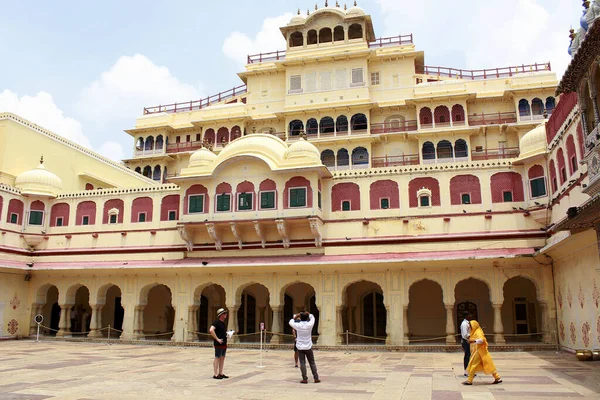 Palácio Cidade Jaipur Índia — Fotografia de Stock