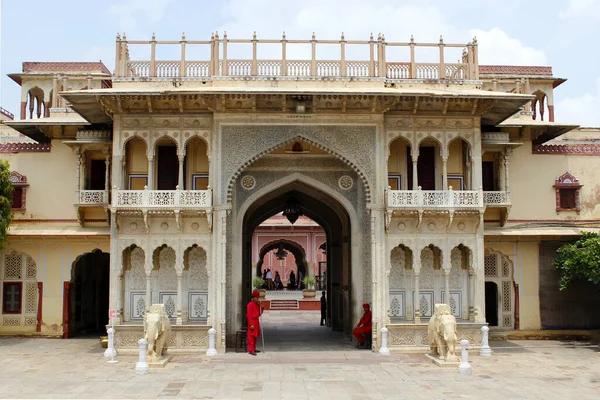 Rajendra Pol Palácio Cidade Jaipur Índia — Fotografia de Stock