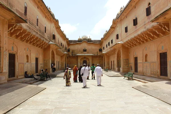 Форт Нахаргарх Дворец Мадхвендра Джайпур Индия — стоковое фото