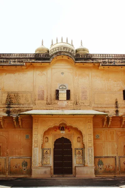 Porta Entrada Palácio Madhvendra Forte Nahargarh Jaipur Índia — Fotografia de Stock
