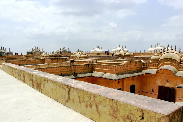 Dach Madhvendra Palast Nahargarh Fort Jaipur Indien — Stockfoto