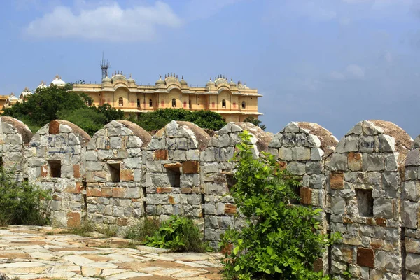 Palacio Madhvendra Fuerte Nahargarh Jaipur India — Foto de Stock