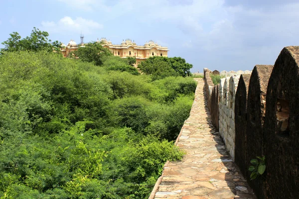 Madhvendra Sarayı Nahargarh Kalesi Jaipur Hindistan — Stok fotoğraf