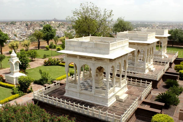 Memorial Jaswant Thada Jodhpur Índia — Fotografia de Stock