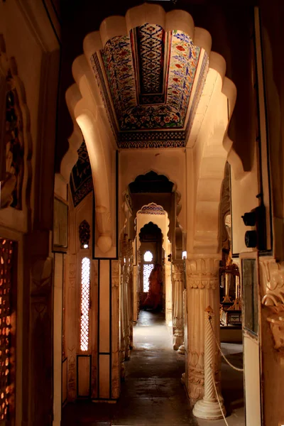 Interior Forte Mehrangarh Jodhpur Índia — Fotografia de Stock