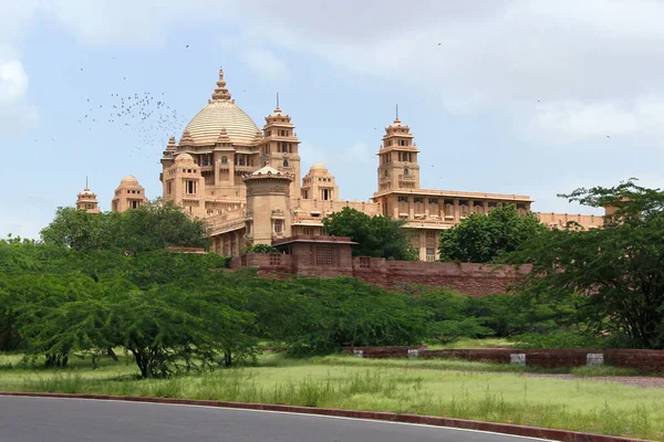 Дворец Умайд Бхаван Расположенный Джодхпуре Раджастхан Индия — стоковое фото