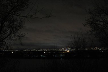 Krylatskoe bölgesinin manzarası. Moskova, Rusya